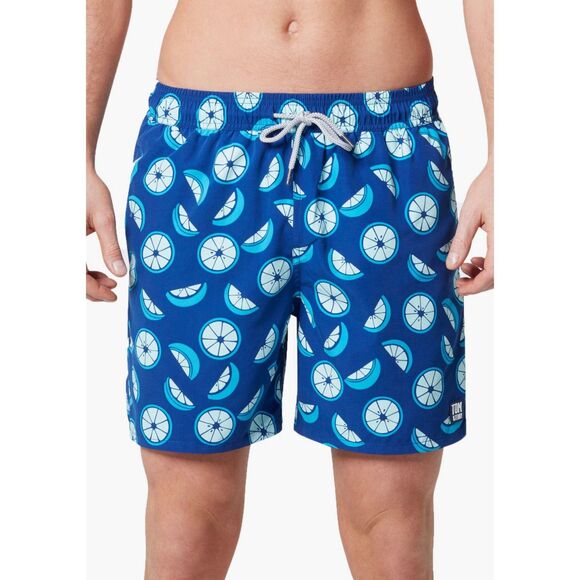 TOM & TEDDY Citrus Print Swim Trunks - NWT - Size XXL - MSRP $100 - Picture 1 of 2